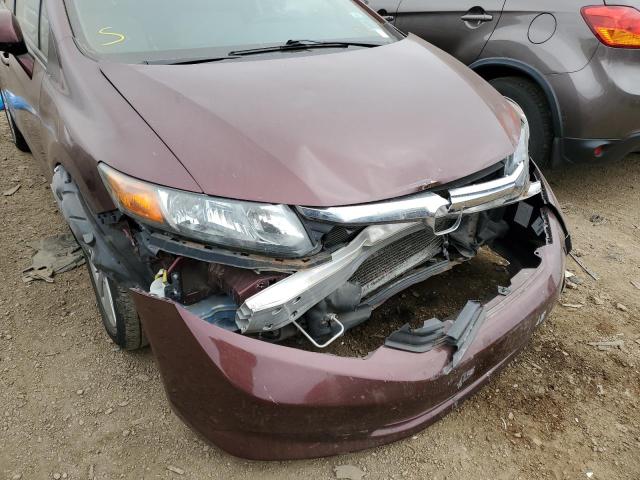 Photo 9 from auction – 2012 HONDA CIVIC EX with VIN 19XFB2F89CE035984