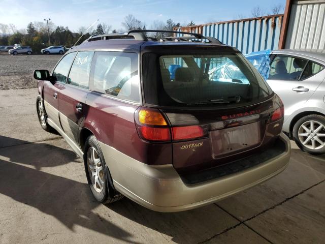 Photo 3 from auction – 2000 SUBARU LEGACY OUT with VIN 4S3BH6754Y7642424
