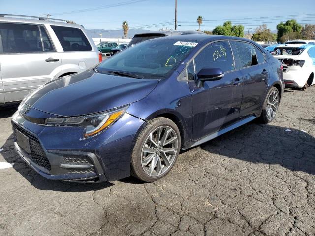 TOYOTA COROLLA SE 2022 with VIN 5YFS4MCEXNP104830 - Photo from auction