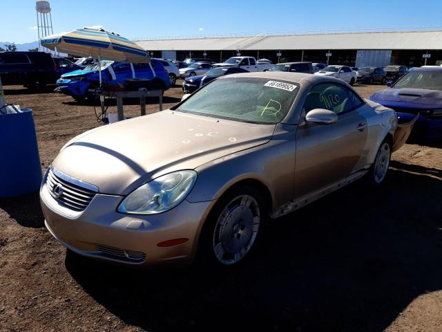 Photo 2 from auction – 2002 LEXUS SC 430 with VIN JTHFN48Y120032387