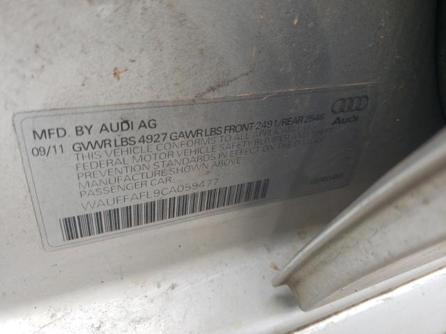Photo 10 from auction – 2012 AUDI A4 PREMIUM with VIN WAUFFAFL9CA059477