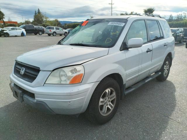 Photo 2 from auction – 2003 HONDA PILOT EX with VIN 2HKYF18463H571059