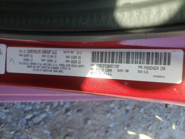 Photo 10 from auction – 2011 CHRYSLER 200 LIMITE with VIN 1C3BC2FG3BN571797
