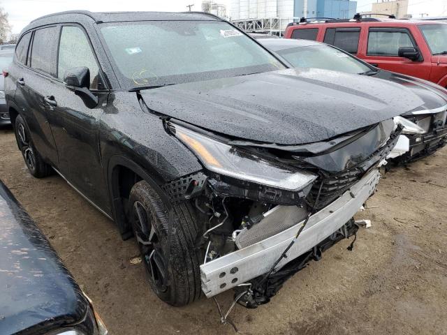 Photo 1 from auction – 2022 TOYOTA HIGHLANDER with VIN 5TDJZRBH8NS178213