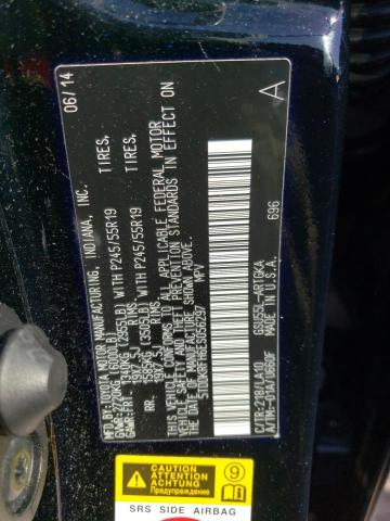 Photo 10 from auction – 2014 TOYOTA HIGHLANDER with VIN 5TDDKRFH6ES056297