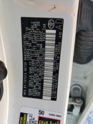 Photo 10 from auction – 2016 TOYOTA COROLLA L with VIN 2T1BURHE5GC626015