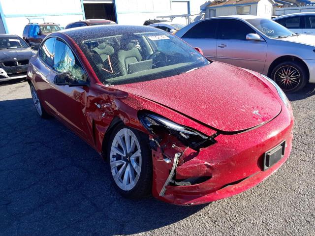 TESLA MODEL 3 2022 with VIN 5YJ3E1EA0NF303939 - Photo from auction