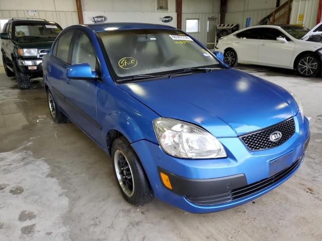 KIA RIO BASE 2009 with VIN KNADE223196443397 - Photo from auction
