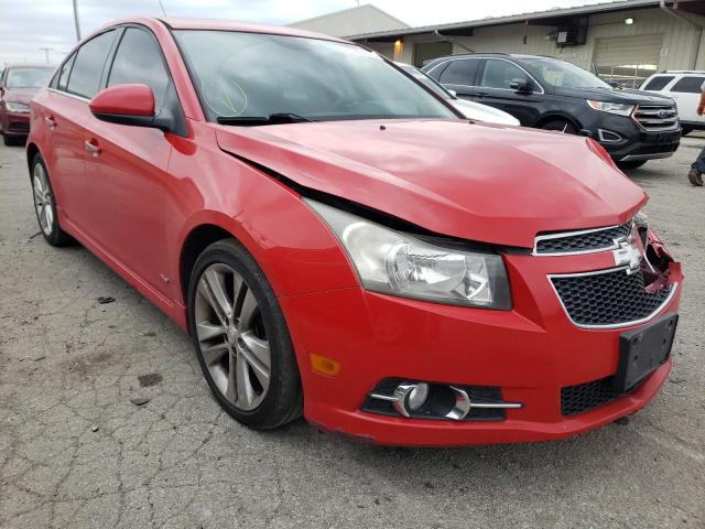 CHEVROLET CRUZE LTZ 2012 with VIN 1G1PH5SC2C7354246 - Photo from auction
