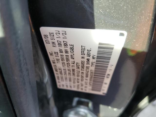 Photo 10 from auction – 2009 ACURA RDX TECHNO with VIN 5J8TB18599A003677