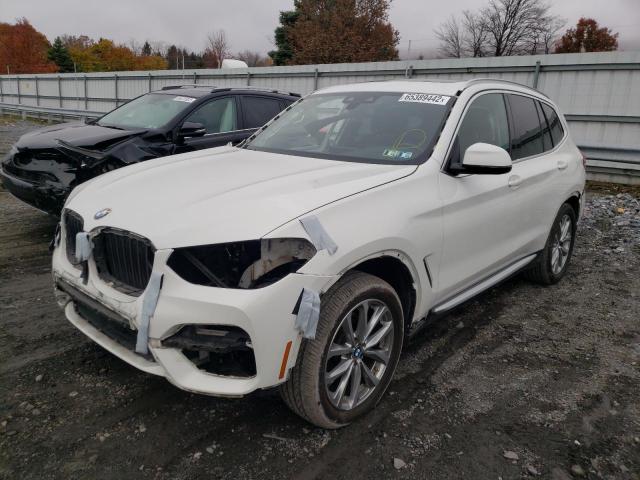 Photo 2 from auction – 2019 BMW X3 XDRIVE3 with VIN 5UXTR9C52KLE11496