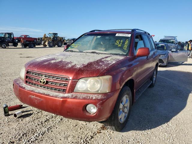 Photo 2 from auction – 2003 TOYOTA HIGHLANDER with VIN JTEHF21A530126262