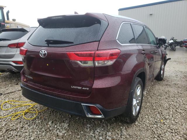Photo 4 from auction – 2018 TOYOTA HIGHLANDER with VIN 5TDDZRFHXJS898260
