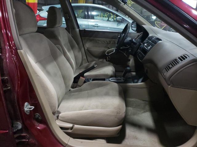 Photo 5 from auction – 2002 HONDA CIVIC LX with VIN 2HGES16572H504098