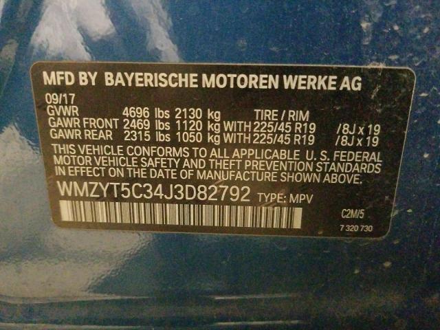 Photo 10 from auction – 2018 MINI COOPER S C with VIN WMZYT5C34J3D82792