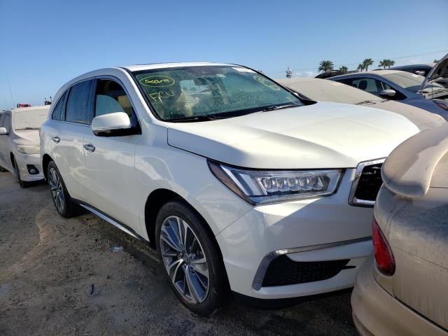 ACURA MDX TECHNO 2017 with VIN 5FRYD4H54HB001405 - Photo from auction