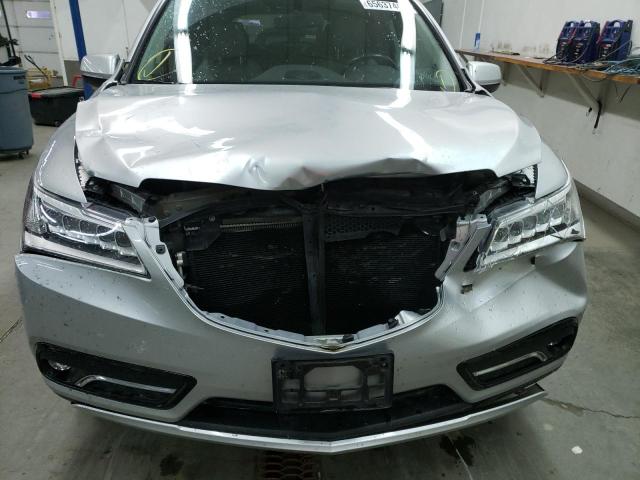 Photo 9 from auction – 2014 ACURA MDX with VIN 5FRYD4H20EB032801