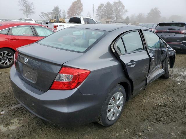 Photo 4 from auction – 2012 HONDA CIVIC LX with VIN 19XFB2F50CE312270