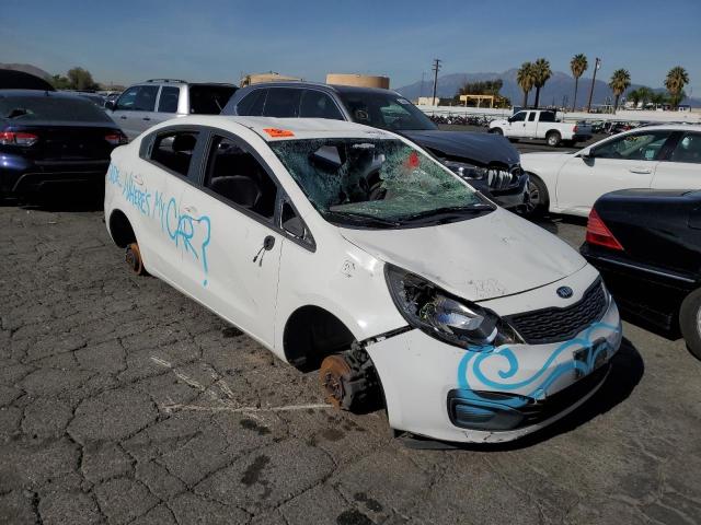 KIA RIO LX 2014 with VIN KNADM4A39E6351349 - Photo from auction