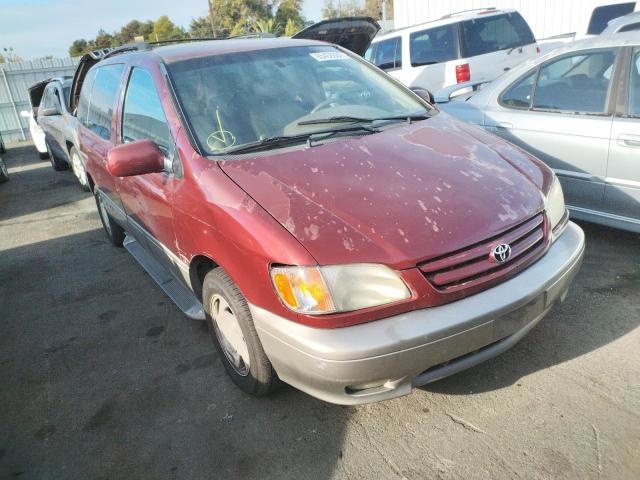 Photo 1 from auction – 2002 TOYOTA SIENNA LE with VIN 4T3ZF13C92U477526