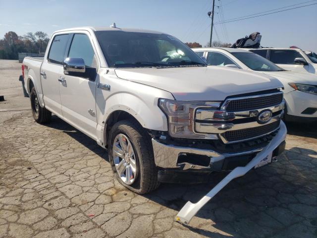 FORD F150 SUPER 2018 with VIN 1FTEW1E55JFE58470 - Photo from auction