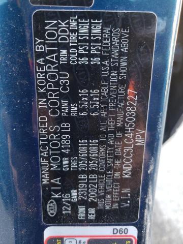 Photo 10 from auction – 2017 KIA NIRO EX with VIN KNDCC3LC4H5038227