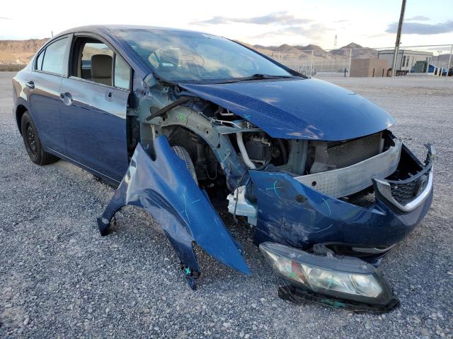 HONDA CIVIC LX 2014 with VIN 19XFB2F50EE026471 - Photo from auction