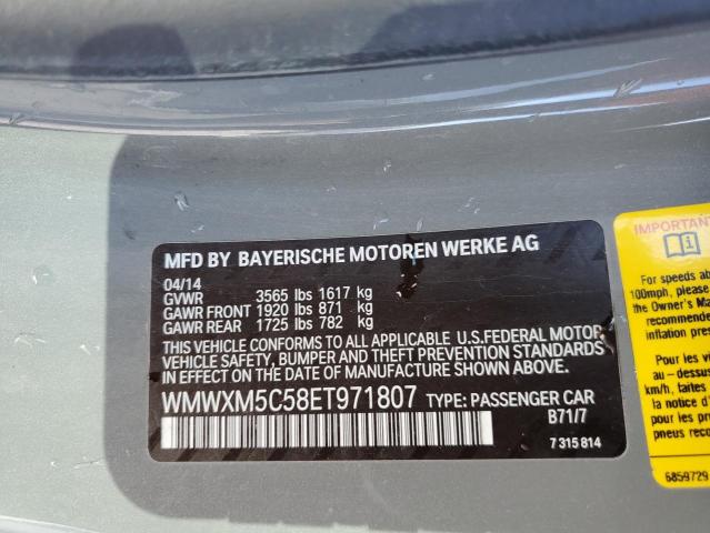 Photo 10 from auction – 2014 MINI COOPER with VIN WMWXM5C58ET971807