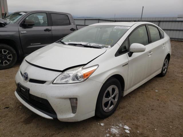Photo 2 from auction – 2015 TOYOTA PRIUS with VIN JTDKN3DU8F1946570