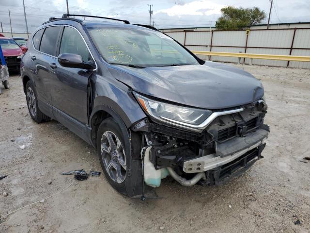 HONDA CR-V EXL 2018 with VIN 7FARW1H83JE045205 - Photo from auction