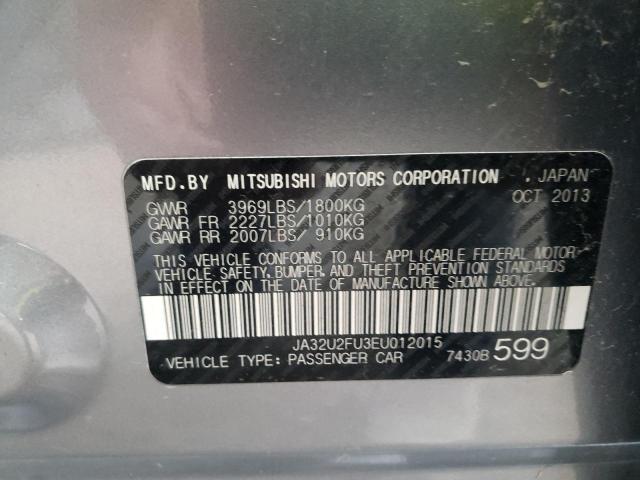 Photo 10 from auction – 2014 MITSUBISHI LANCER ES/ with VIN JA32U2FU3EU012015