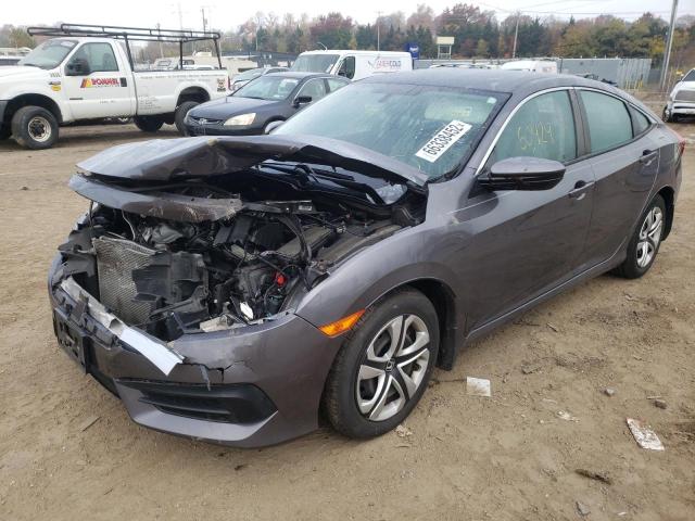 Photo 2 from auction – 2017 HONDA CIVIC LX with VIN 2HGFC2F53HH566307