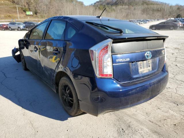 Photo 3 from auction – 2013 TOYOTA PRIUS with VIN JTDKN3DU9D1721541