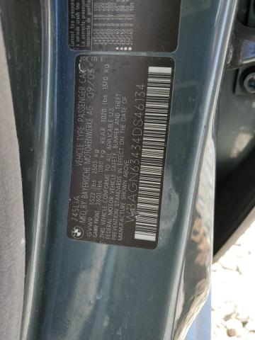 Photo 10 from auction – 2004 BMW 745 LI with VIN WBAGN63434DS46134