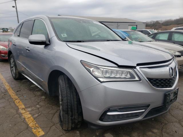 ACURA MDX TECHNO 2016 with VIN 5FRYD3H4XGB009007 - Photo from auction
