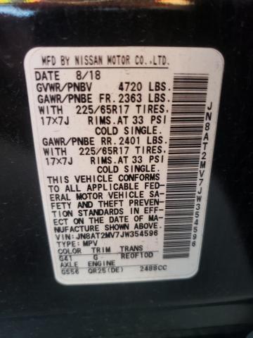Photo 10 from auction – 2018 NISSAN ROGUE S with VIN JN8AT2MV7JW354596
