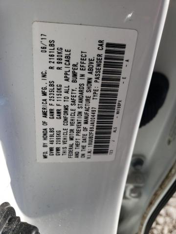 Photo 10 from auction – 2018 ACURA TLX TECH+A with VIN 19UUB2F69JA004497