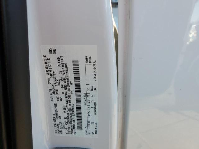 Photo 10 from auction – 2018 FORD ESCAPE S with VIN 1FMCU0F71JUB39369