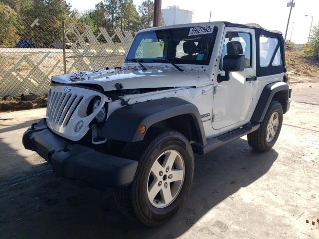 Photo 2 from auction – 2017 JEEP WRANGLER S with VIN 1C4AJWAG1HL503739