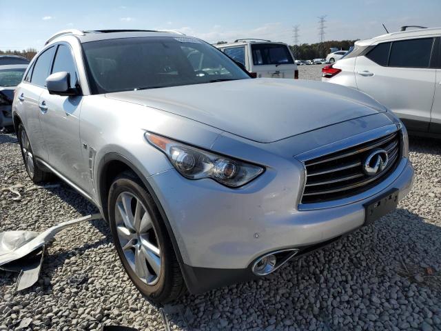 INFINITI QX70 2014 with VIN JN8CS1MW2EM410847 - Photo from auction