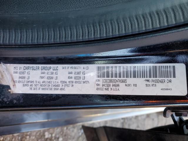 Photo 10 from auction – 2013 CHRYSLER 200 TOURIN with VIN 1C3CCBBG5DN703665