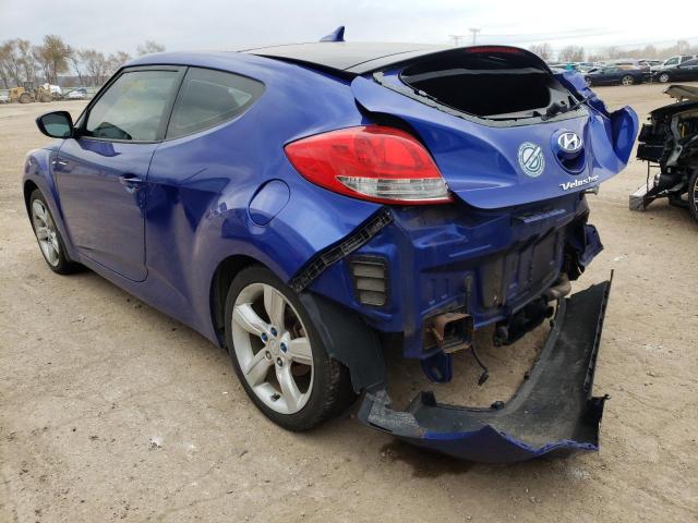 Photo 3 from auction – 2013 HYUNDAI VELOSTER with VIN KMHTC6AD8DU176247