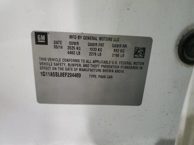 Photo 10 from auction – 2014 CHEVROLET MALIBU LS with VIN 1G11A5SL8EF294489