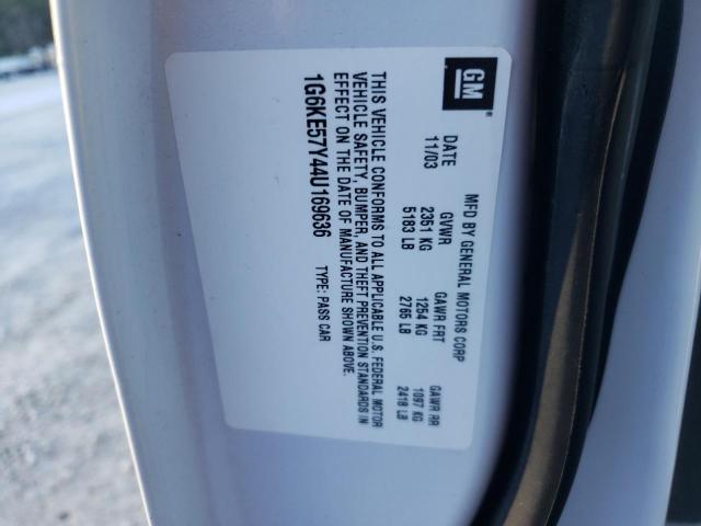 Photo 10 from auction – 2004 CADILLAC DEVILLE with VIN 1G6KE57Y44U169636