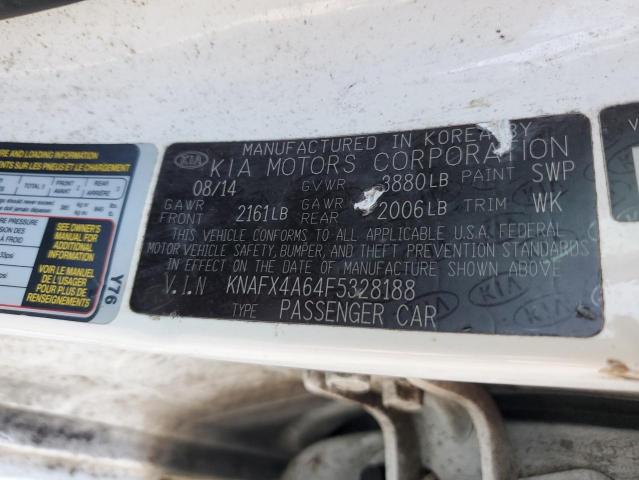 Photo 10 from auction – 2015 KIA FORTE LX with VIN KNAFX4A64F5328188