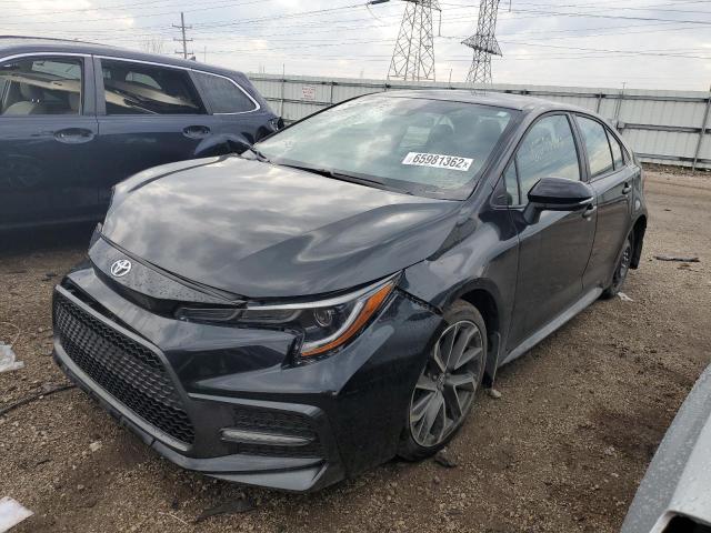 Photo 2 from auction – 2021 TOYOTA COROLLA SE with VIN 5YFS4MCE7MP084048