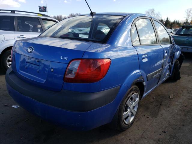 Photo 4 from auction – 2009 KIA RIO BASE with VIN KNADE223696489744