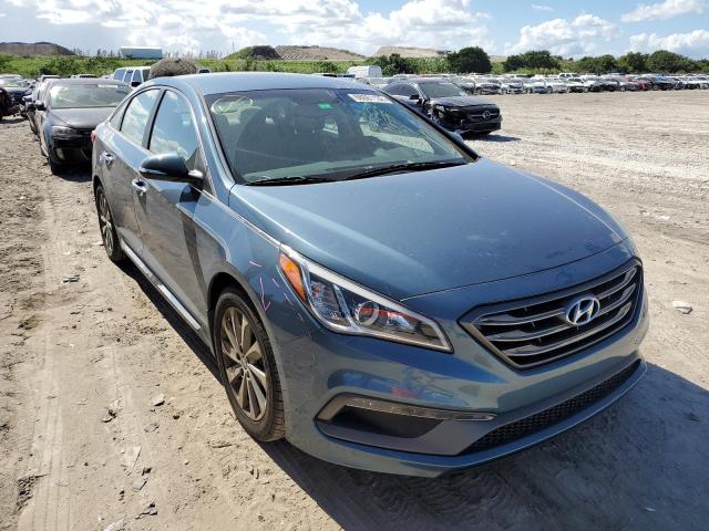 HYUNDAI SONATA SPO 2016 with VIN 5NPE34AF2GH380026 - Photo from auction