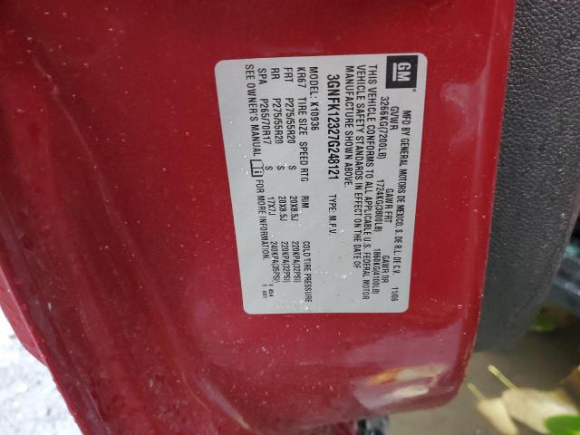 Photo 10 from auction – 2007 CHEVROLET AVALANCHE with VIN 3GNFK12327G248121