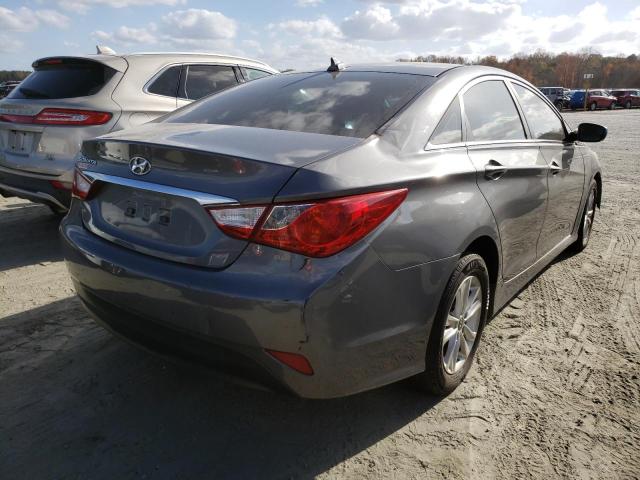 Photo 4 from auction – 2014 HYUNDAI SONATA GLS with VIN 5NPEB4AC2EH874098